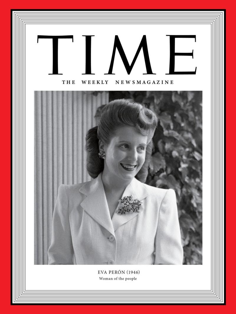 Eva Perón, ünlü Time dergisini kapak konusu olmuştu.jpg Eva Perón, ünlü Time dergisini kapak konusu olmuştu.jpg