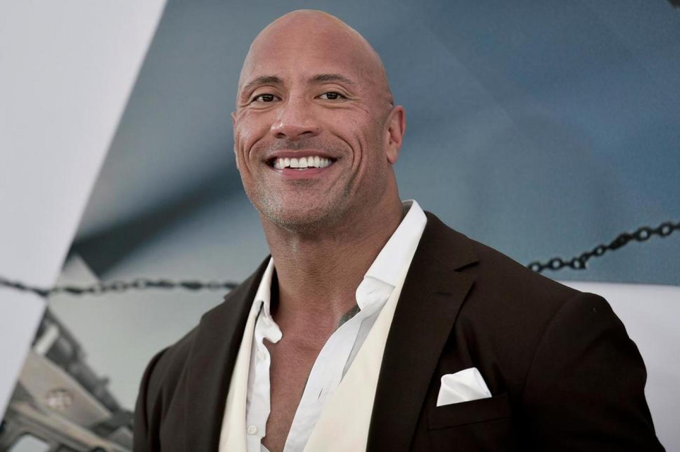 Dwayne 'The Rock' Johnson surprises fans at Madame Tussauds, CinemaCon in  Las Vegas