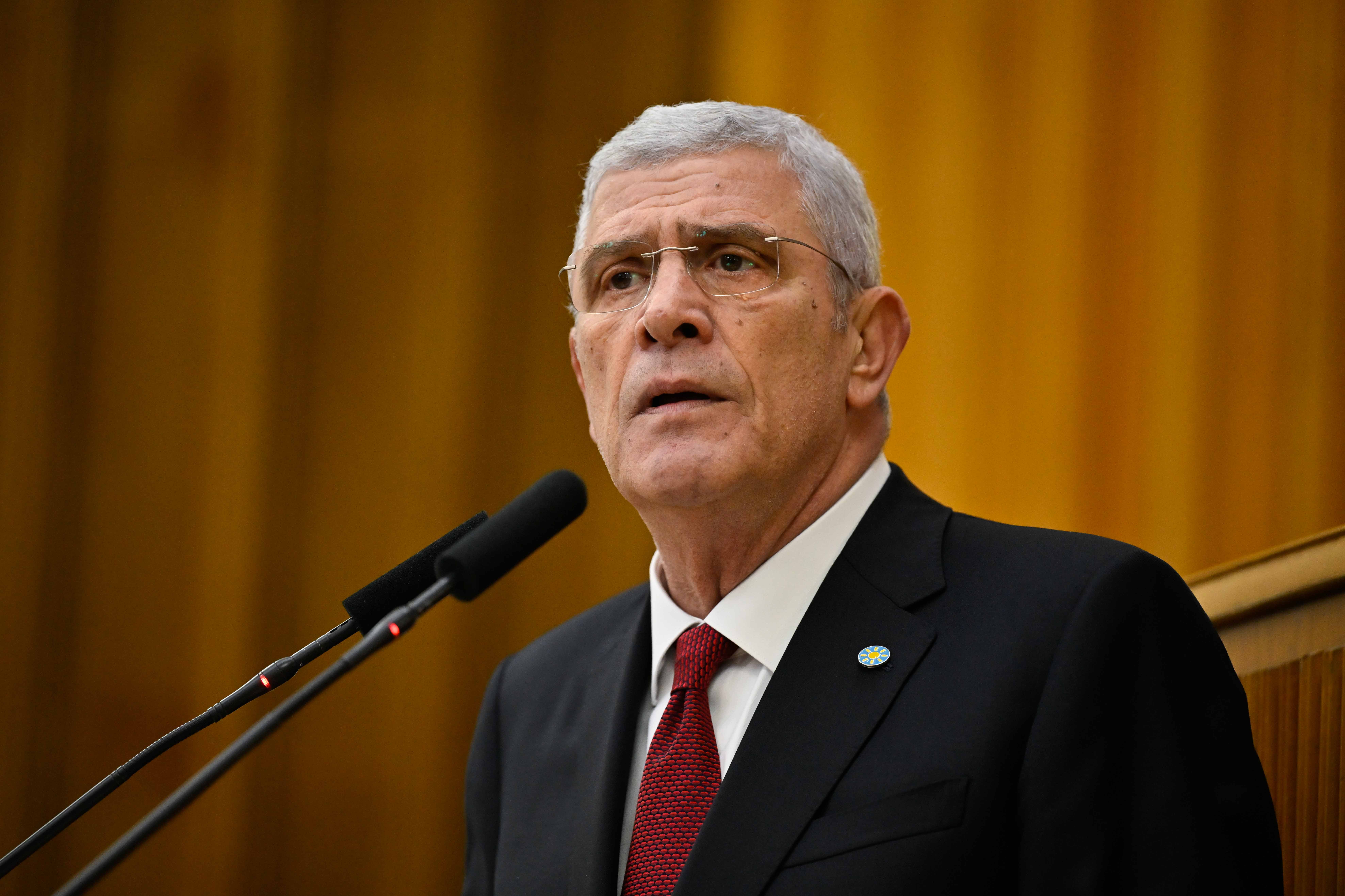 Müsavat Dervişoğlu İYİ Parti grup toplantısında konuşuyor