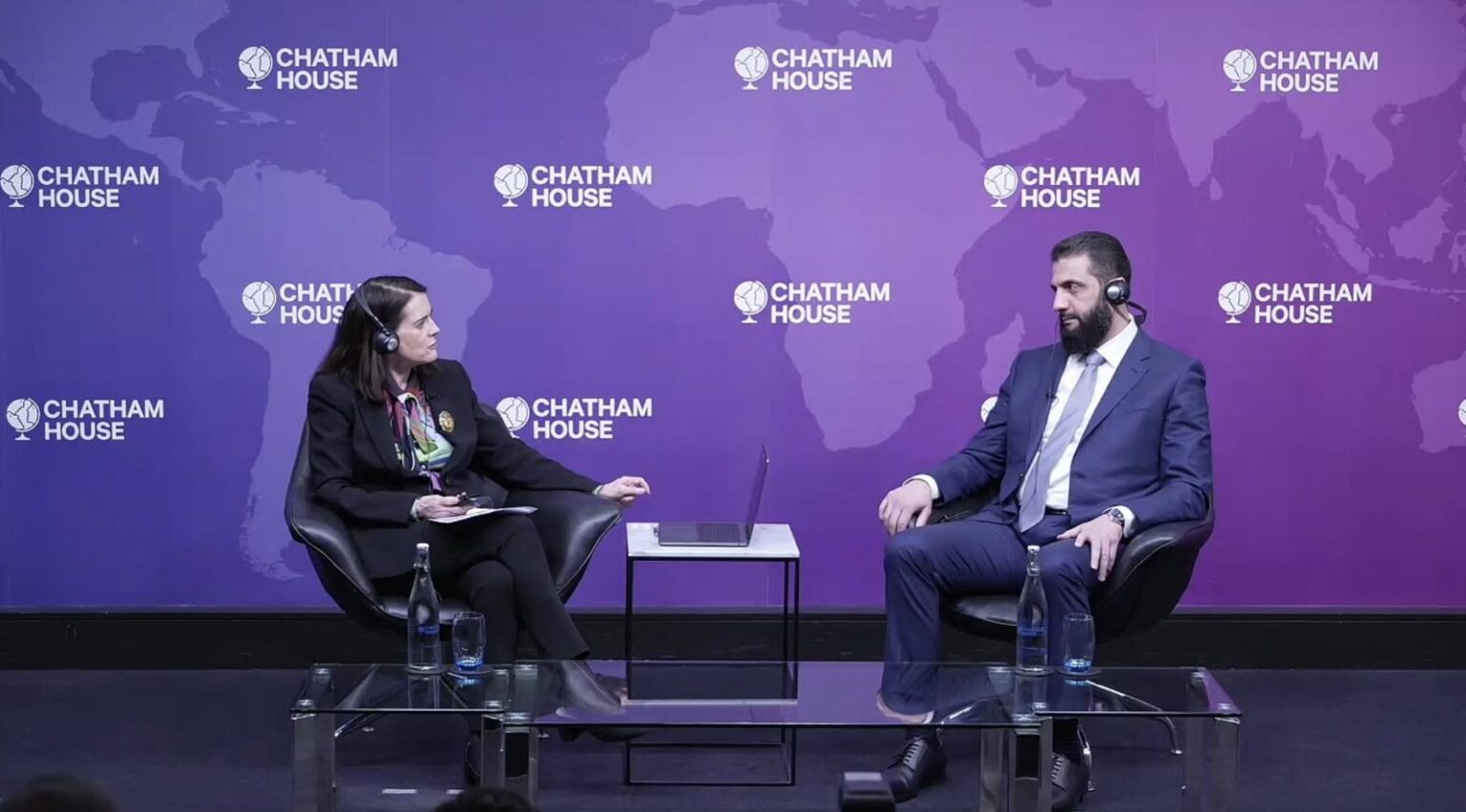 Suriye Cumhurbaşkanı Şara Chatham House’da konuştu: SDG güçleri devlet yapısına entegre ediliyor