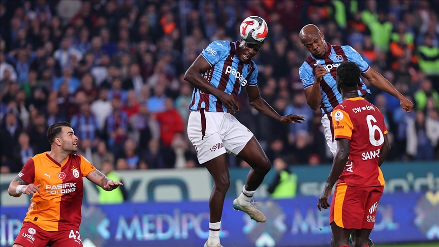 Trendyol Süper Lig'in 28. haftasında Trabzonspor, Galatasaray'ı 2-1 mağlup etti