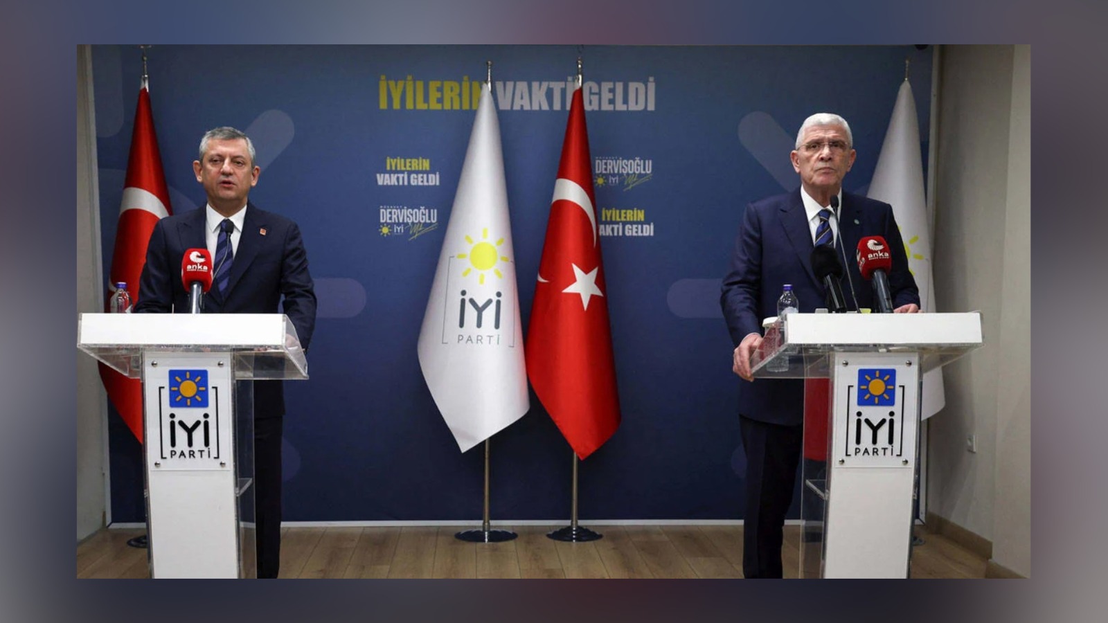 Özgür Özel ve Müsavat Dervişoğlu'ndan Erken Seçim Vurgusu