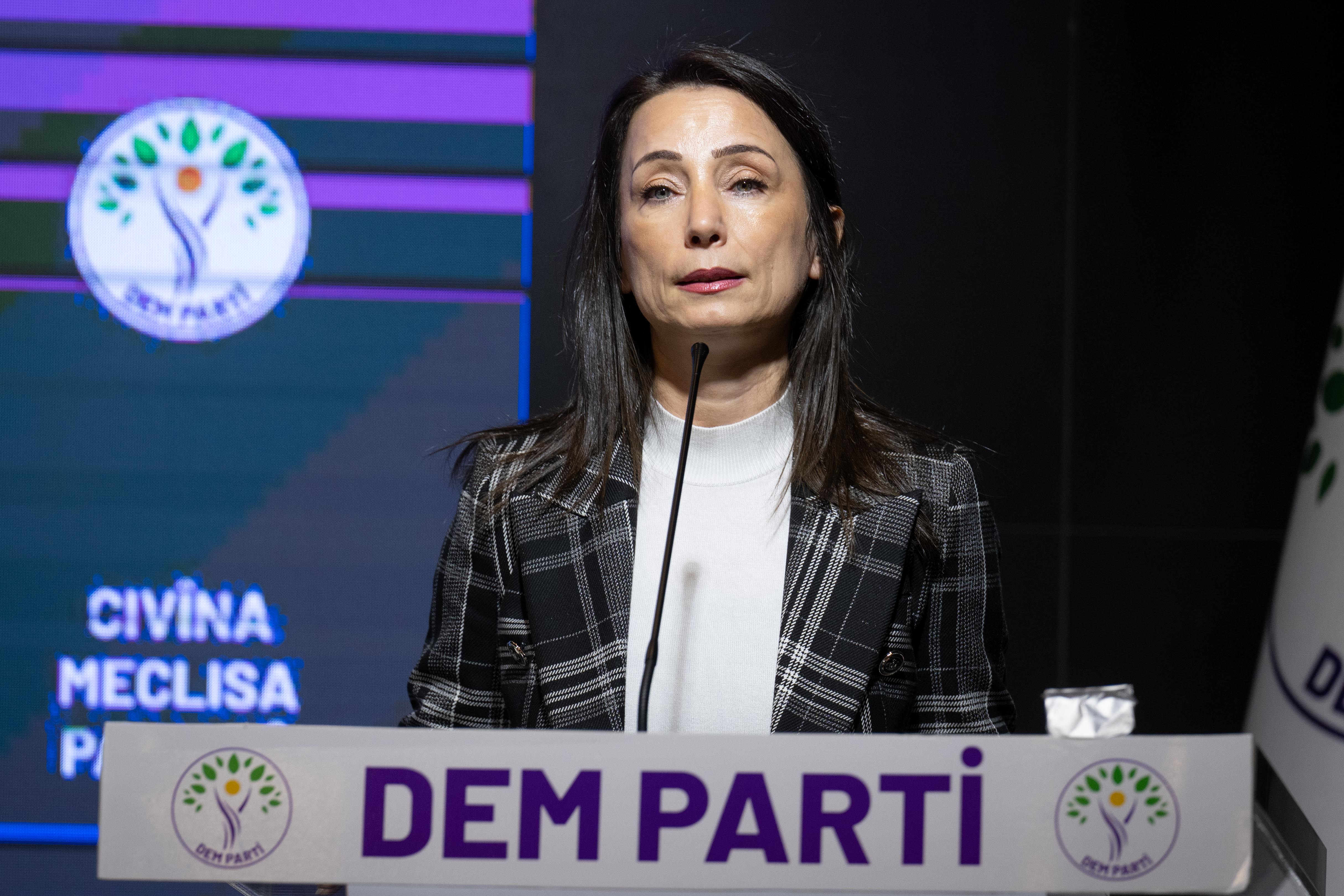 DEM Parti Eş Genel Başkanı Hatimoğulları'ndan, Cevdet Yılmaz'a yanıt: Yasa yapma yeterliliği iktidardadır