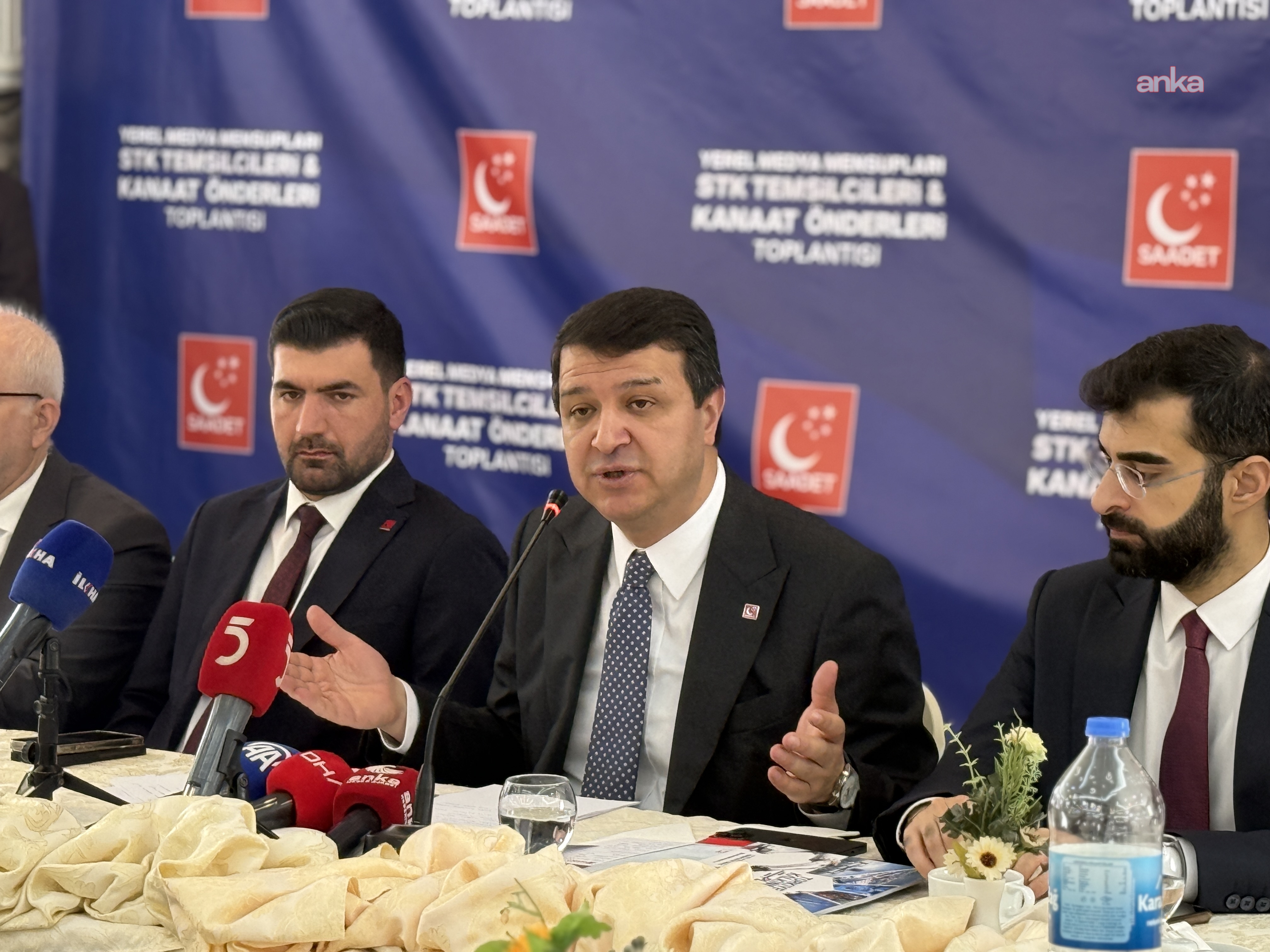 Saadet Partisi Genel Başkanı Arıkan: Diziler üzerinden tarih yazarak sorunları çözemeyiz