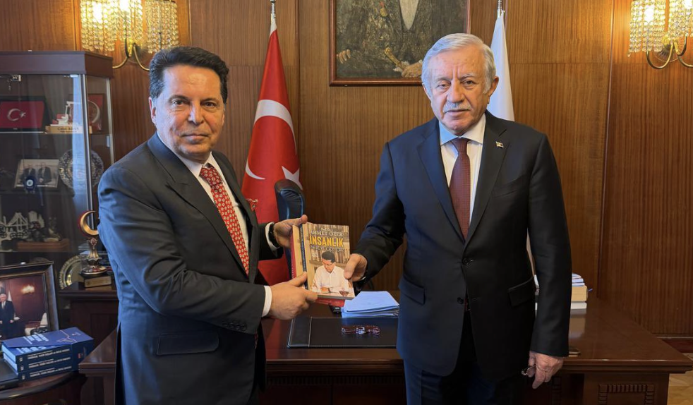 Ahmet Özer, TBMM’de Celal Adan ve Feti Yıldız ile görüştü