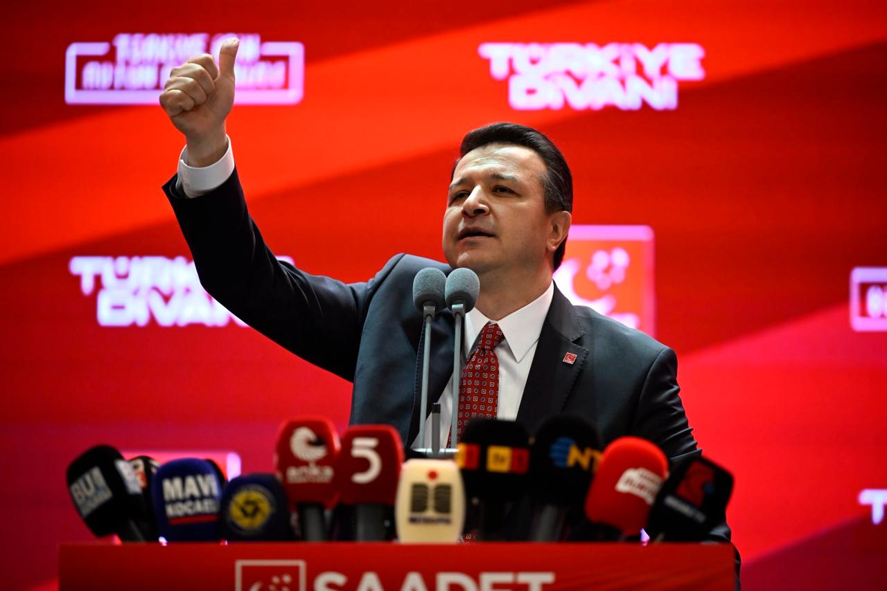 Saadet Partisi seçim startını verdi... Arıkan: Biz var olan tezgaha; taşeron olmaya değil, adil bir düzen kurmaya geliyoruz