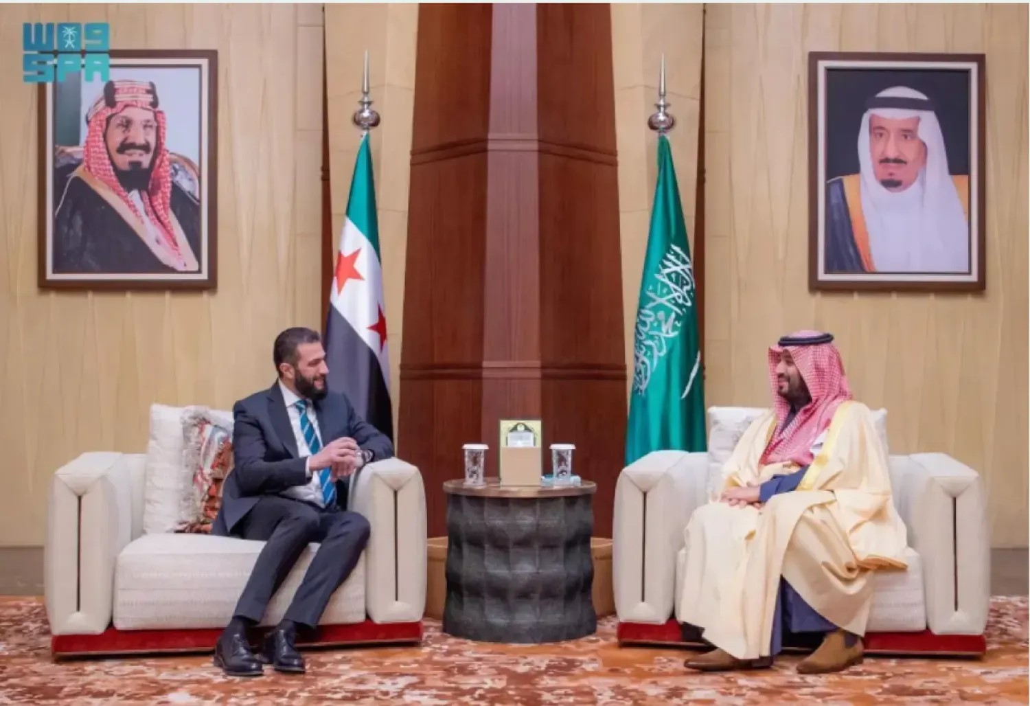 Suriye Devlet Başkanı Şara Suudi Arabistan’da