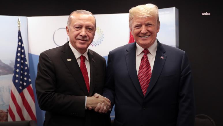 Cumhurbaşkanı Erdoğan’dan, ABD Başkanı Trump’a 