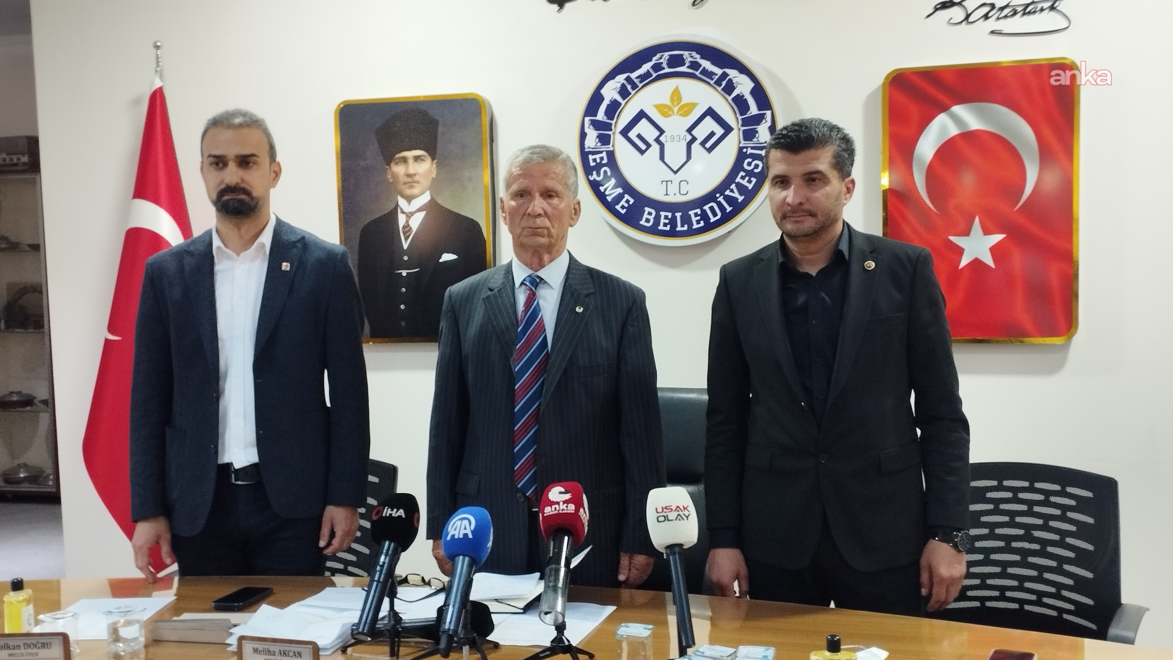 Eşme Belediyesi'nde yapılan seçimde Başkan Vekili CHP'nin adayı Zeki Işık oldu