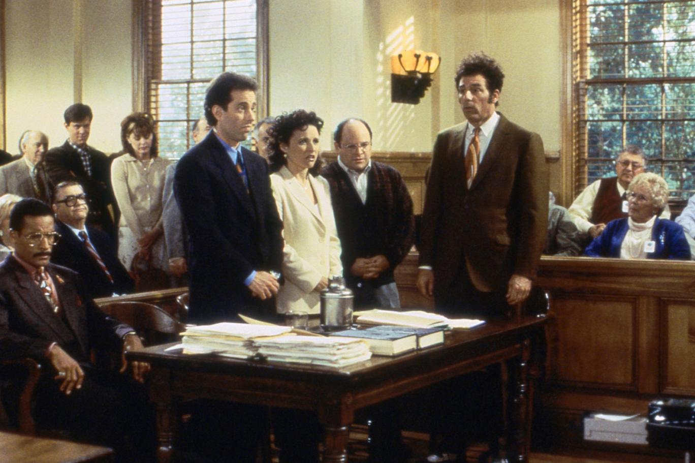 Jerry Seinfeld, Friends'e taş attı