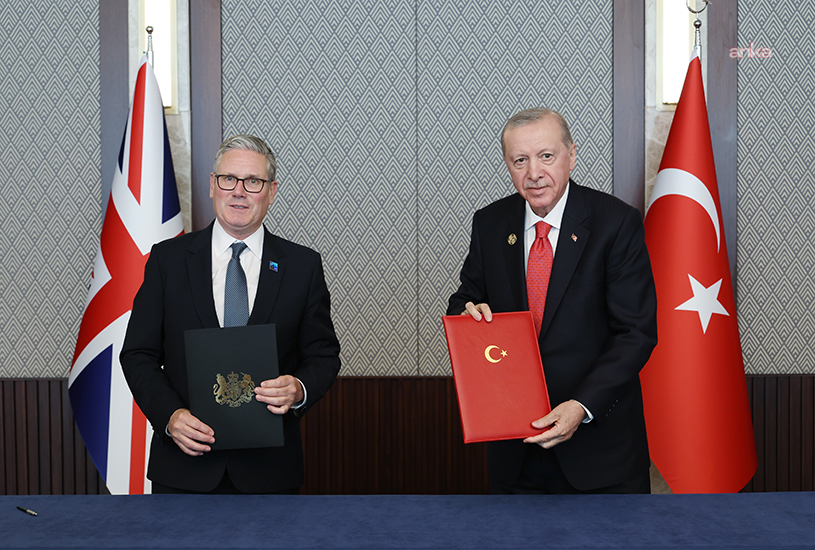 Türkiye ve Birleşik Krallık, Güvenlik ve Savunma Ortaklığı Belgesi'ni İmzaladı