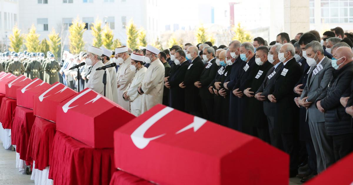 helikopter kazasinda sehit olan 11