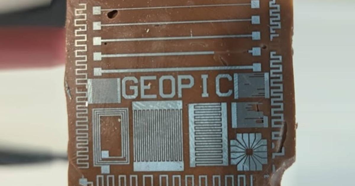 Glasgow Üniversitesi'nin Elektronik Atıkların Çözümü: Biyoçözünür Devre Kartları