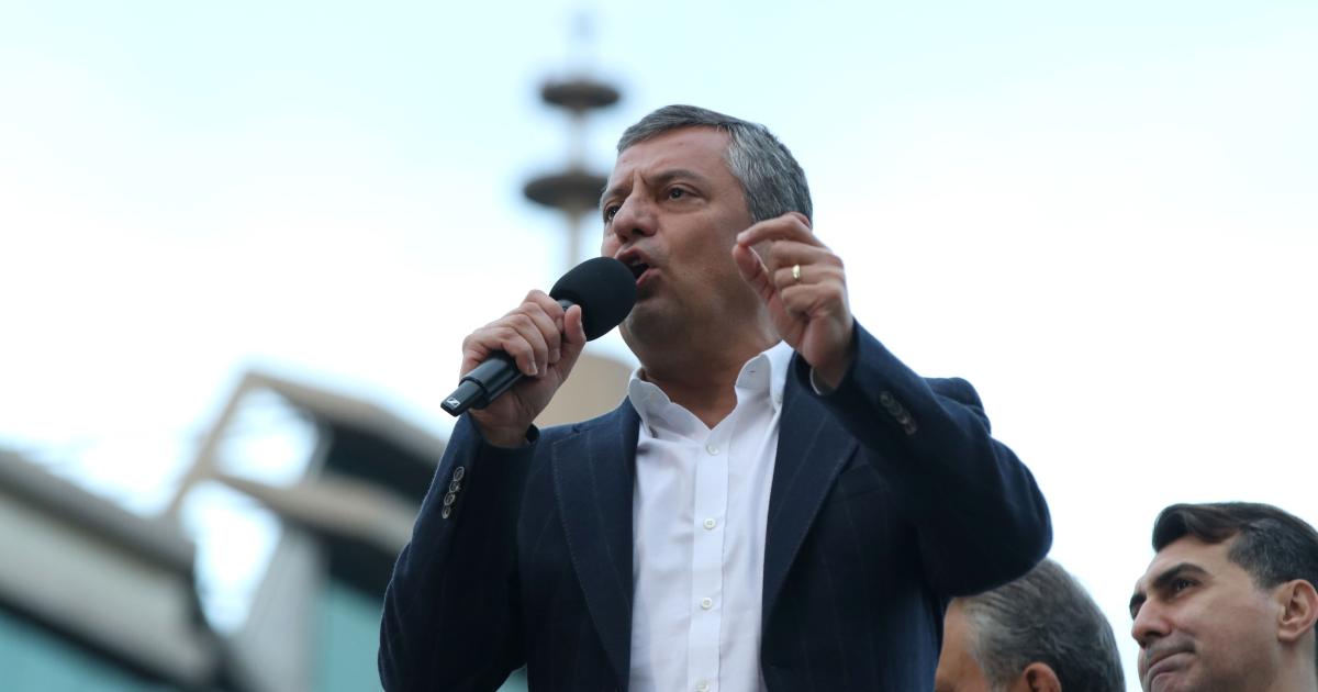 Özgürlük ve Seçimler İçin Çanakkale'deki CHP Mitingi