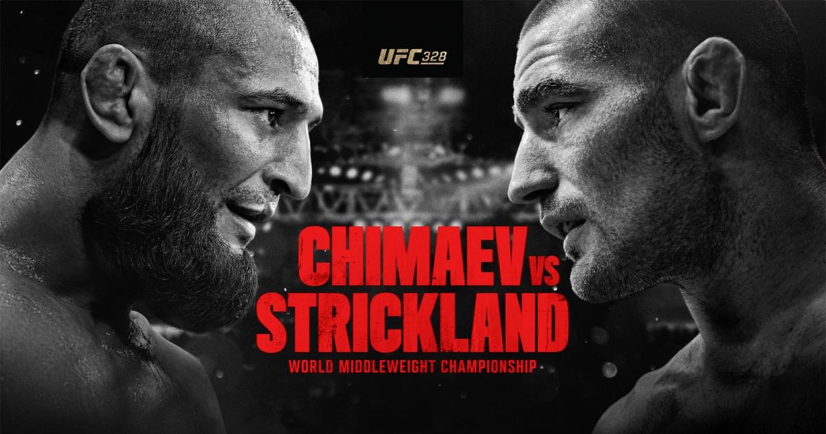 UFC 328'de Khamzat Chimaev'in Strickland'akarşı savunma