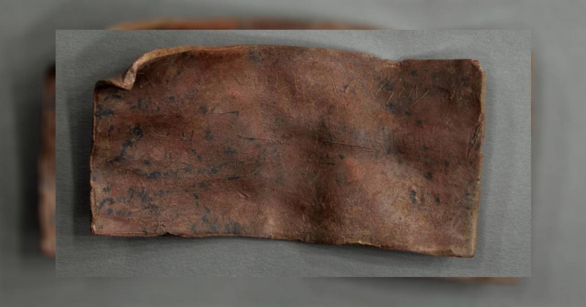 Düşmanlara zarar verme büyüsü içeren Roma tableti keşfedildi