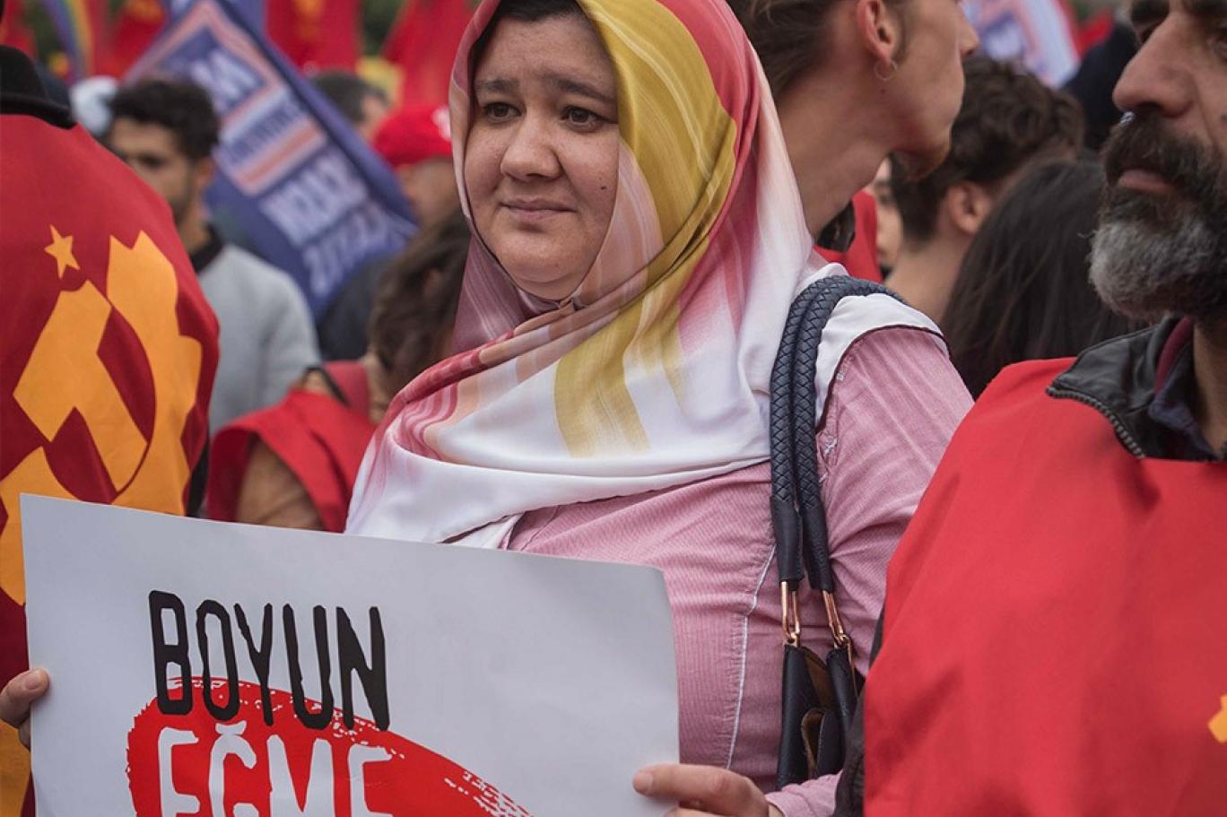 tkp den turbanli aday elestirilerine