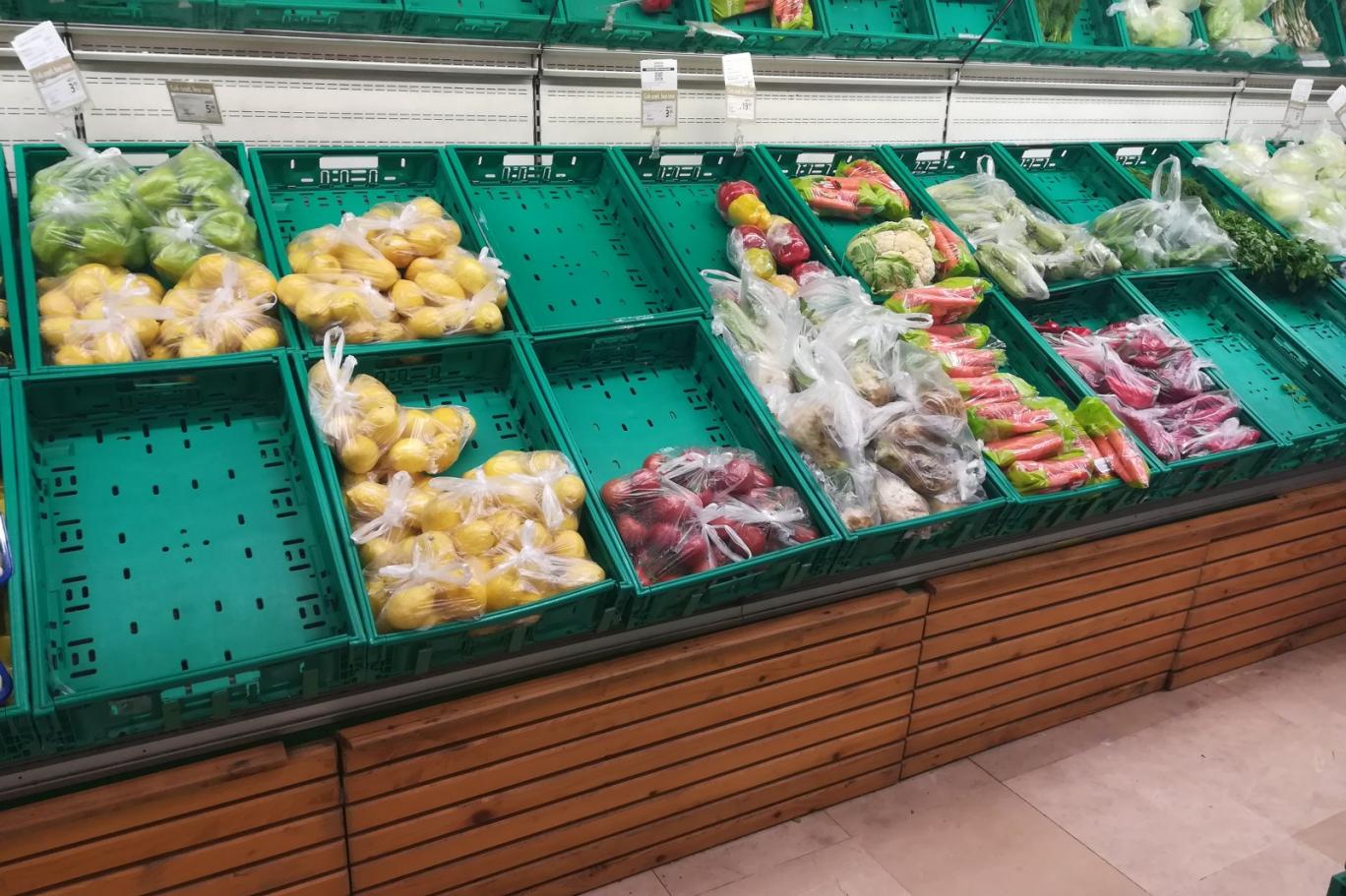yasak oncesi market ve pazarlarda yine