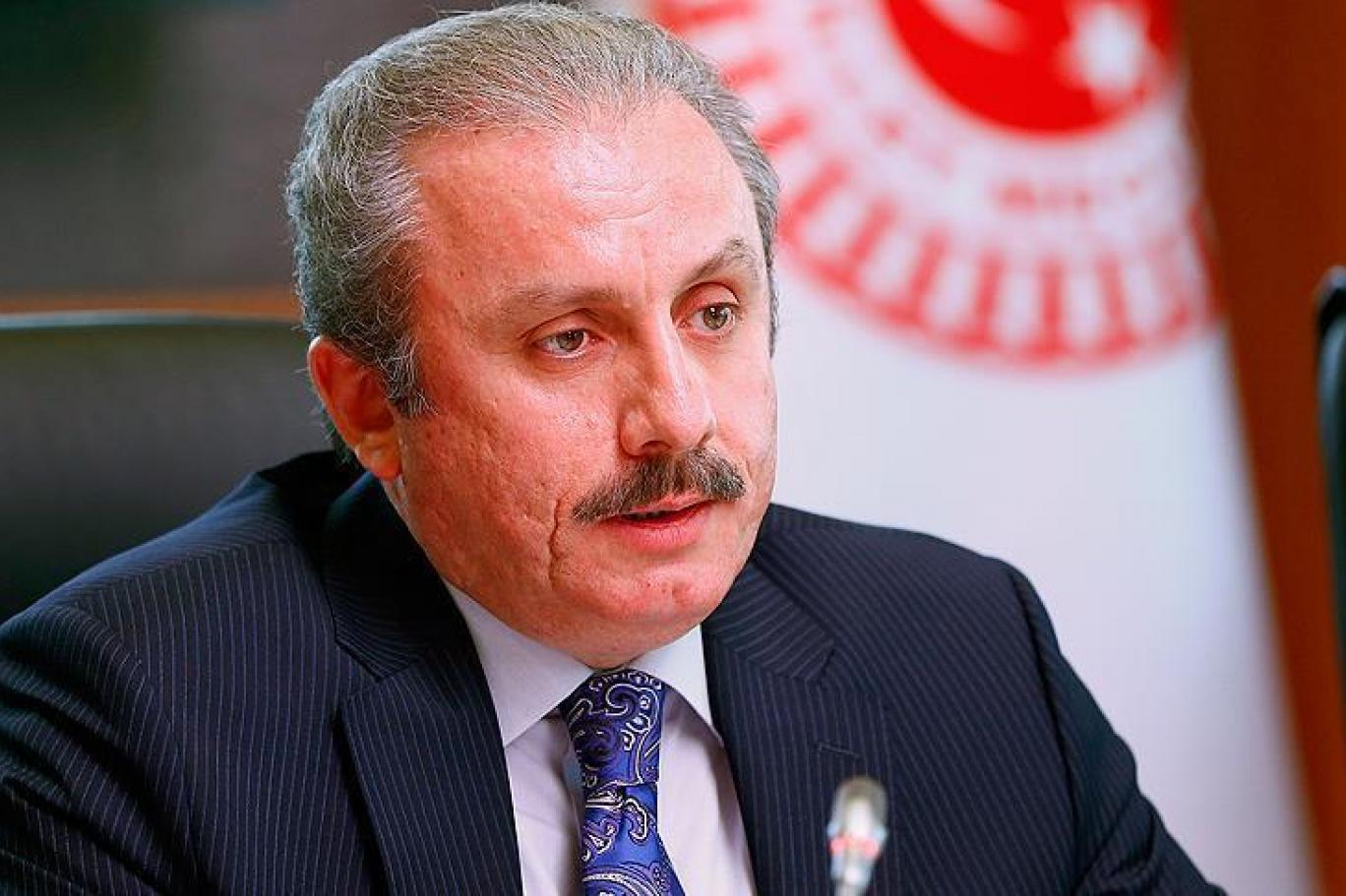 tbmm baskani sentop anayasal duzene