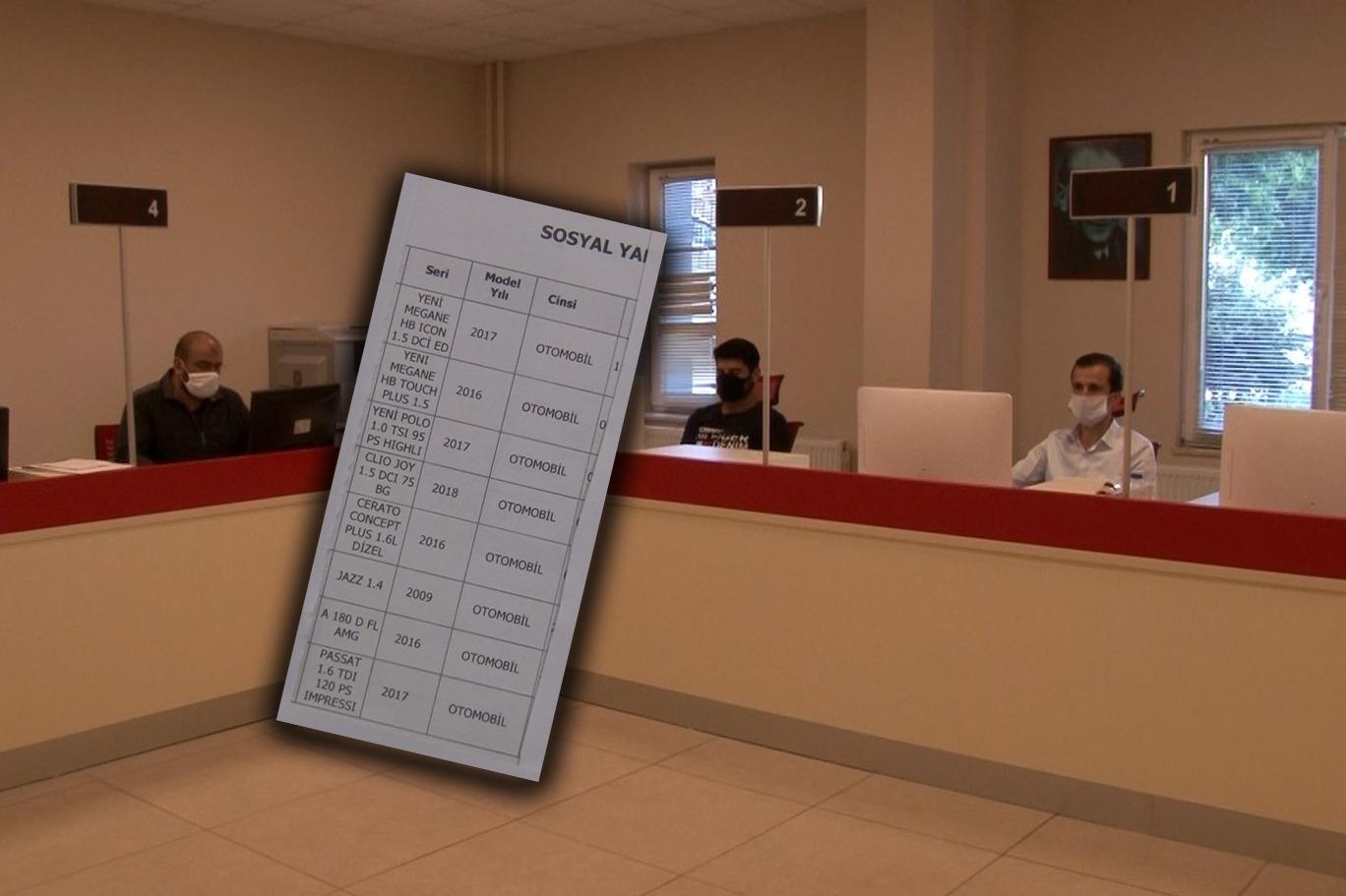 otomobili oldugu tespit edildi