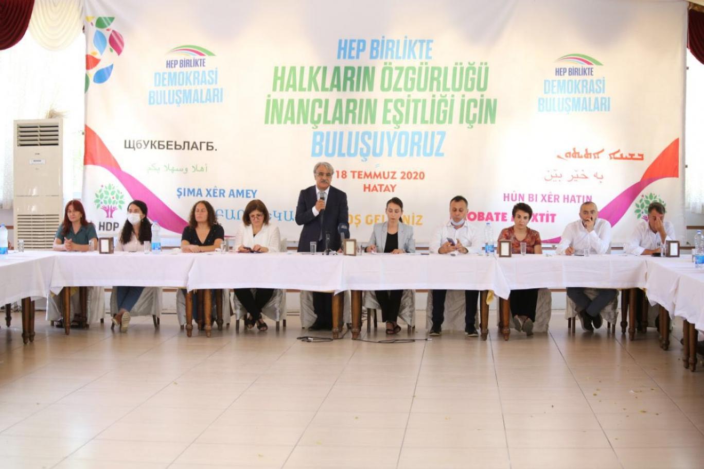hdp es genel baskani sancar iktidar bu