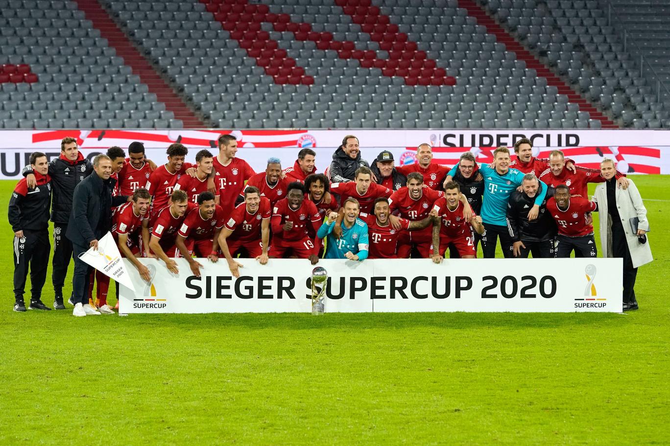 almanya da super kupayi kazanan bayern