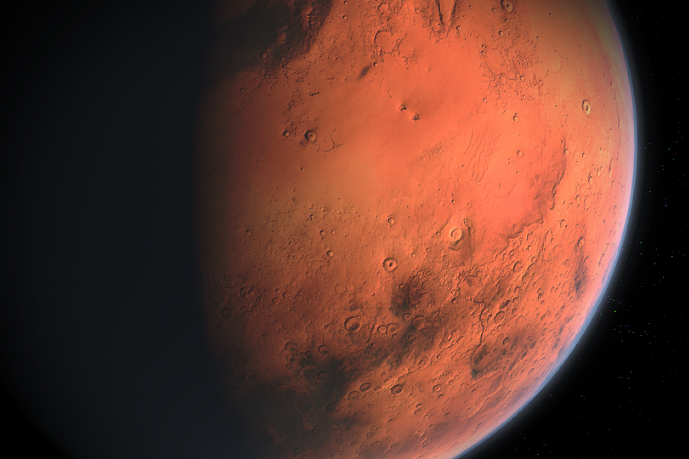 mars bu ay 20 yil icindeki en parlak