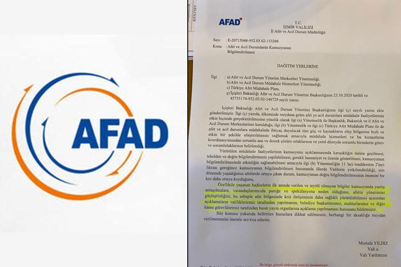 Afad Dan Belediye Baskanlarina Basin Yasagi Aciklamasi Izmir Depreminden 7 Gun Once Yazildi Independent Turkce