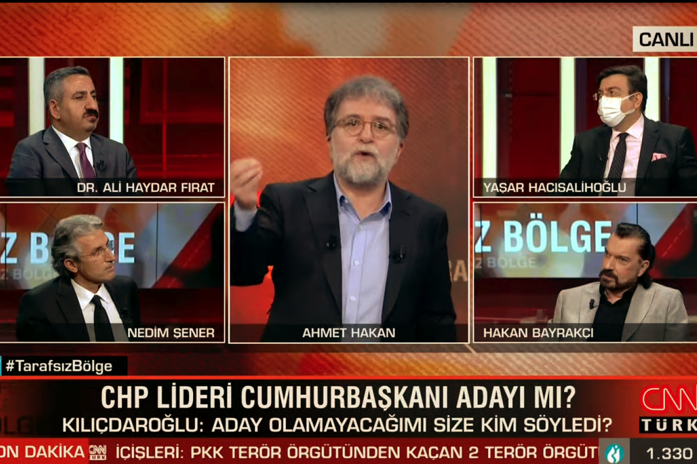 ahmet hakan dan kilicdaroglu na cagri