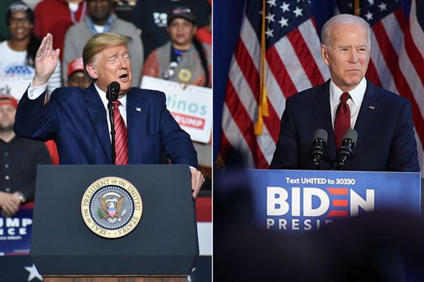 trump abd baskanligina secilen joe