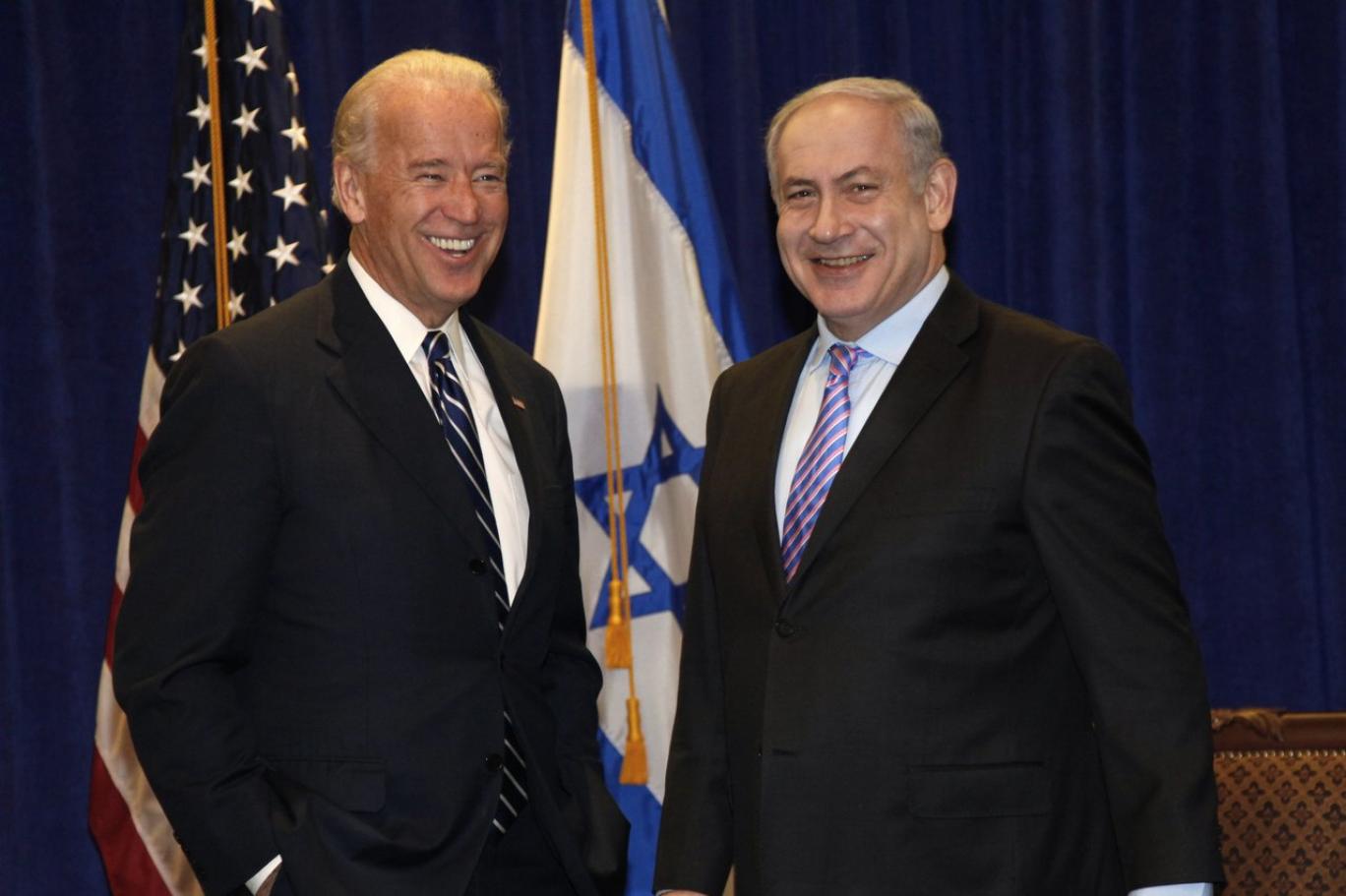 abd baskani biden in israil basbakani