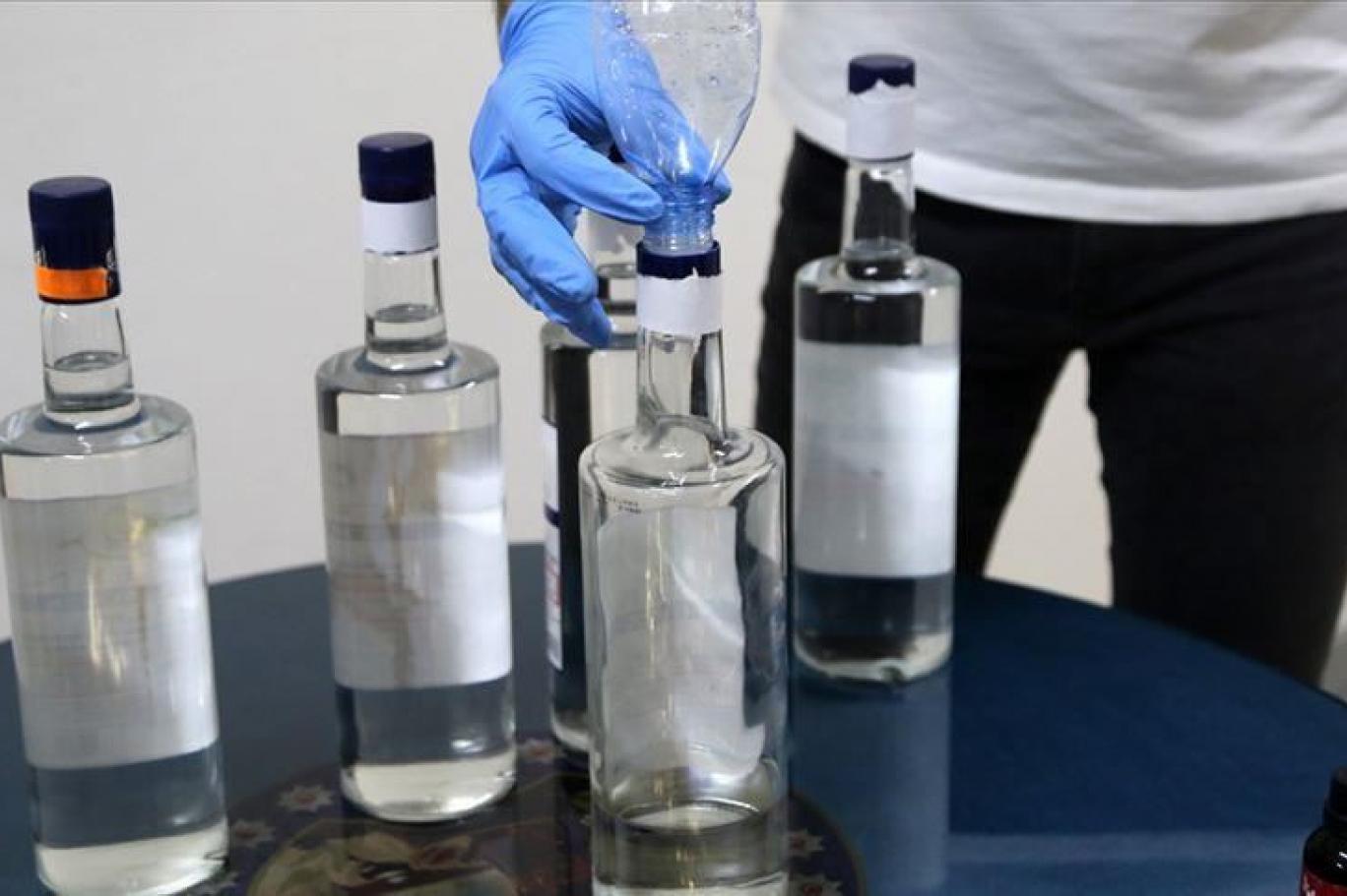etil alkol satisi yapilan 100 e yakin