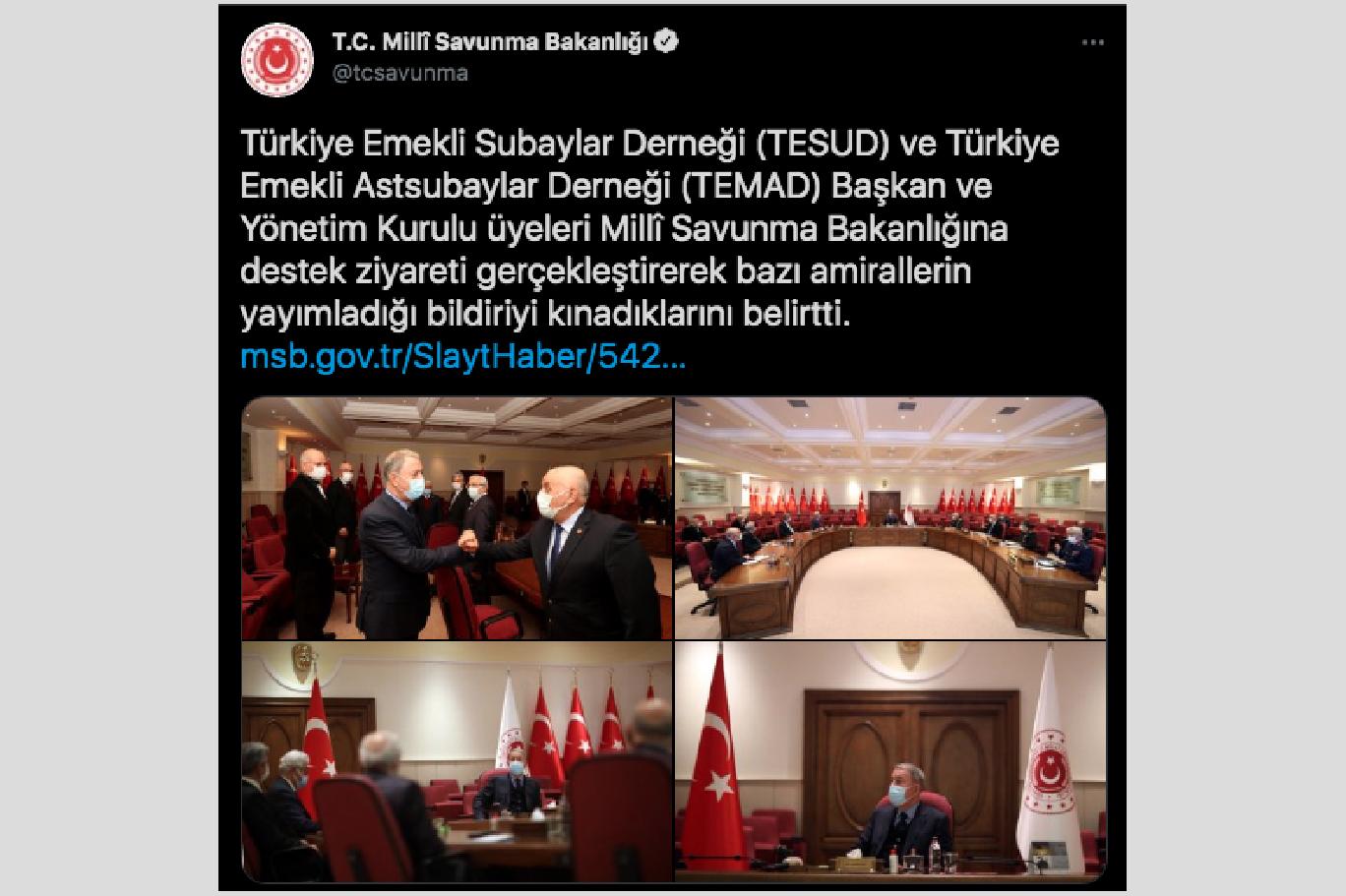 emekli subaylar dernegi destek