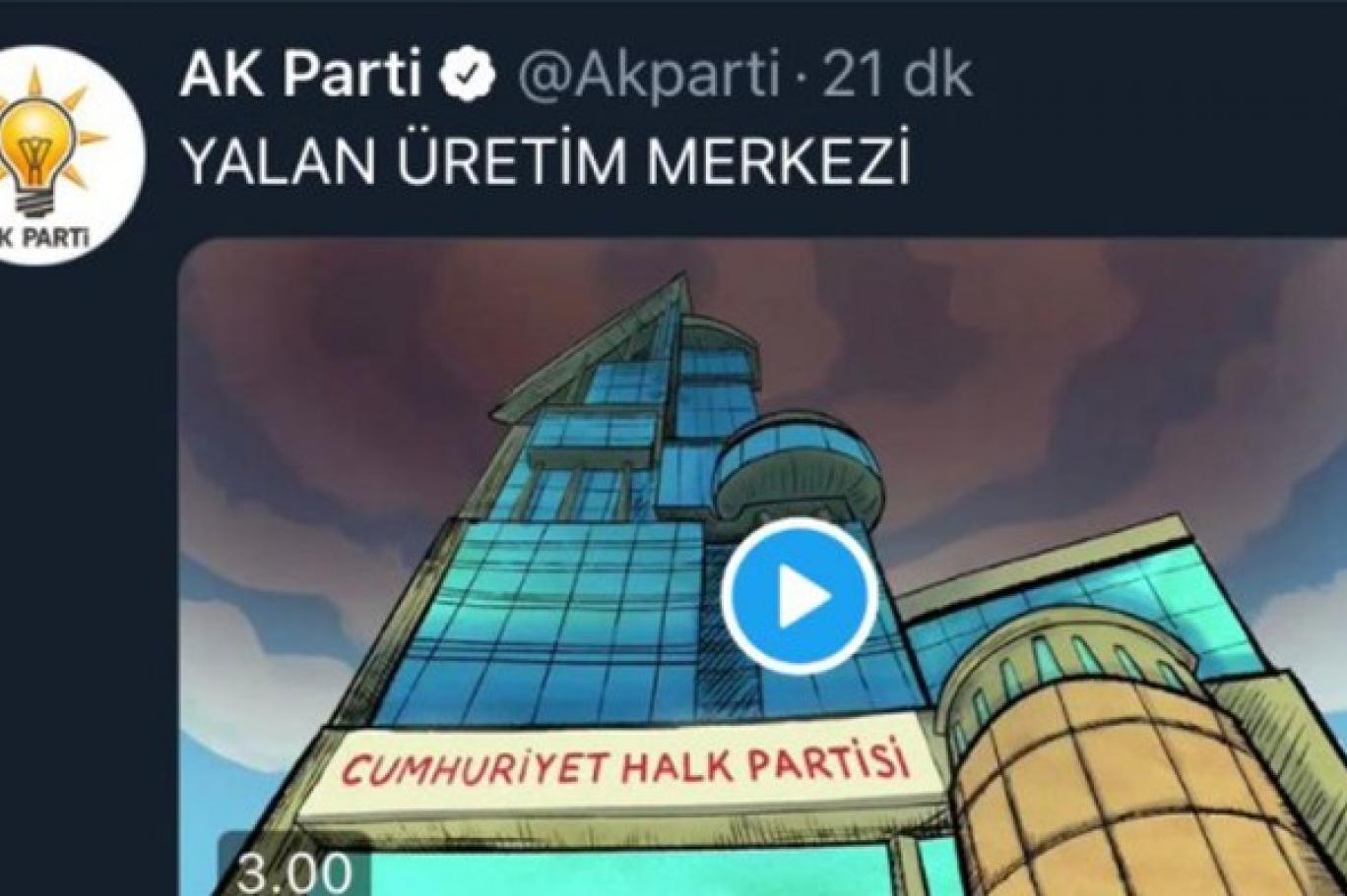 ak parti yalan uretim merkezi
