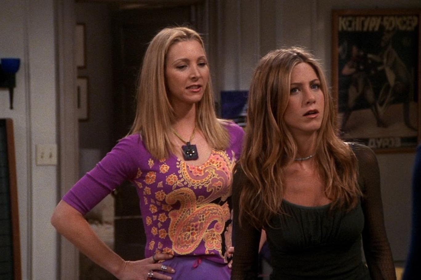 Kudrow, Phoebe karakterini canlandırırken Aniston da Rachel karakterine hay...