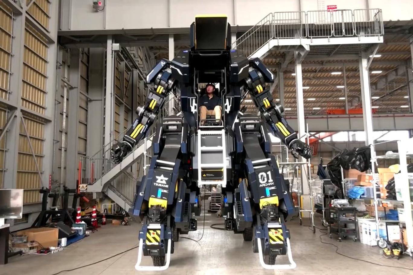 Japon girişim, uzay keşfinde kullanılabilecek 4,5 metrelik robot