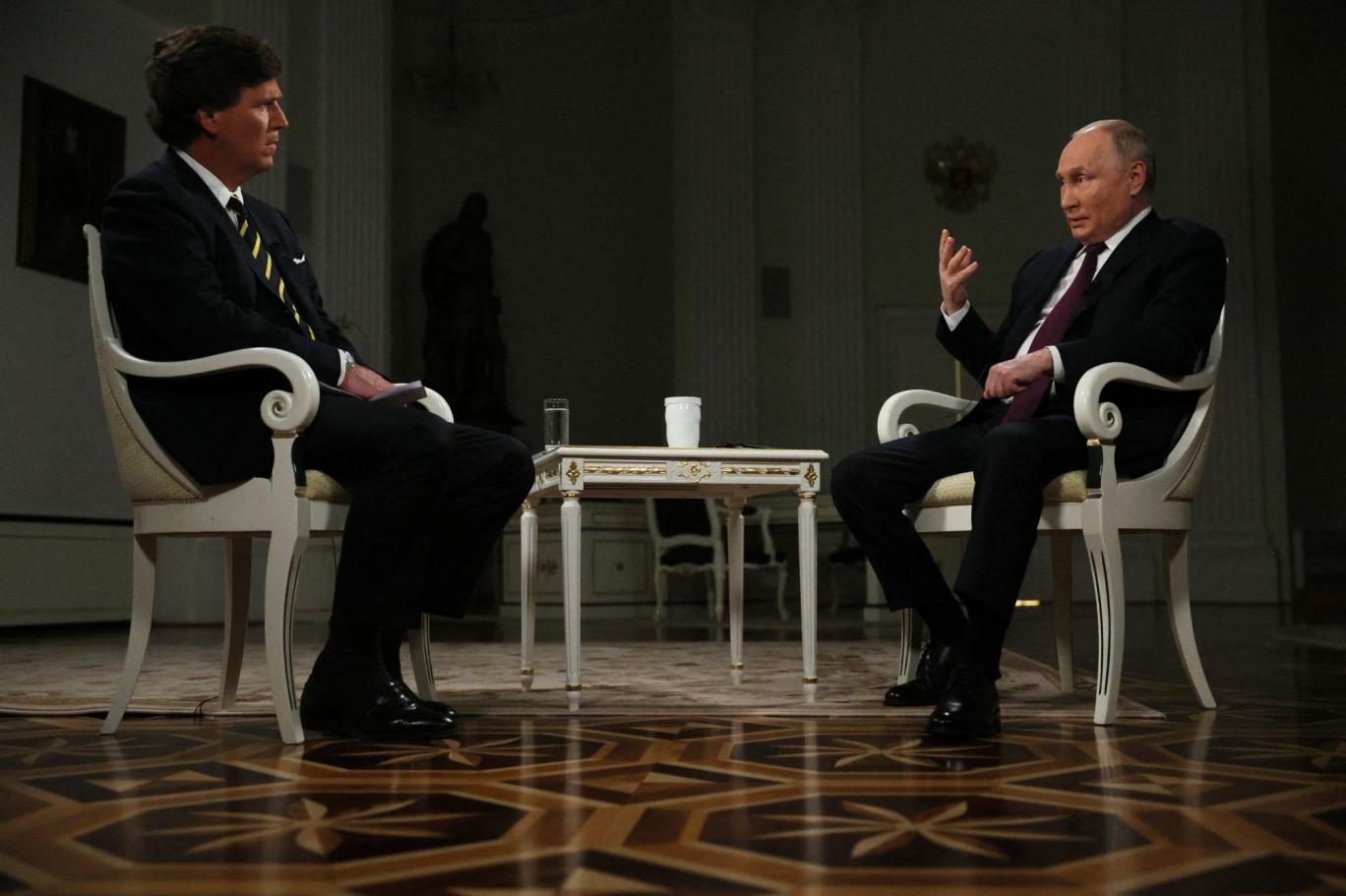 Is the US journalist who interviewed Putin on Ukraine's hit list?