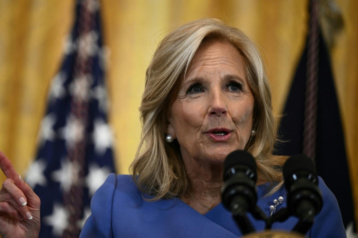 First Lady Jill Biden's special request to her husband: "Stop the suffering of Gaza"