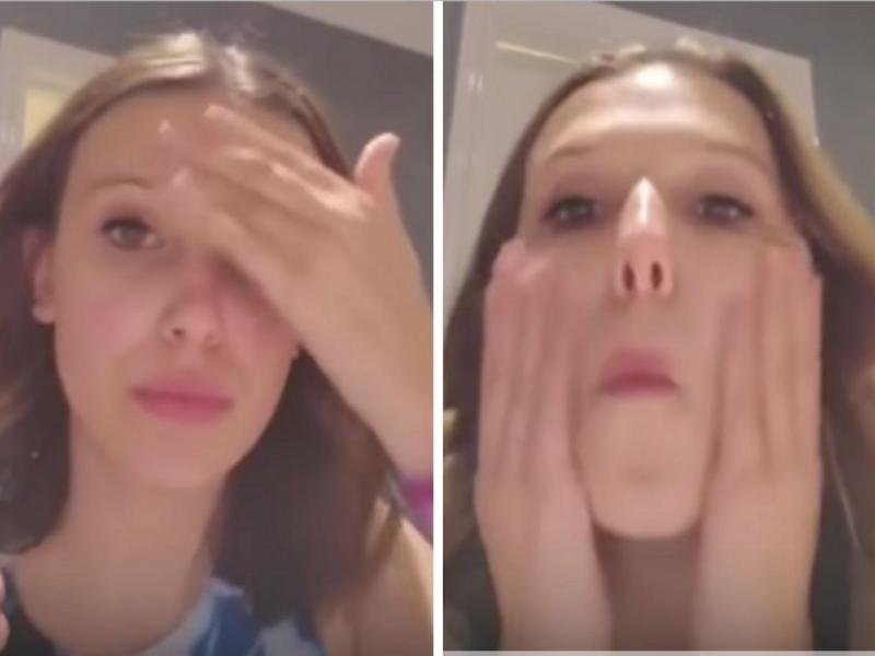 makyaj temizleme videosu tepki cekince
