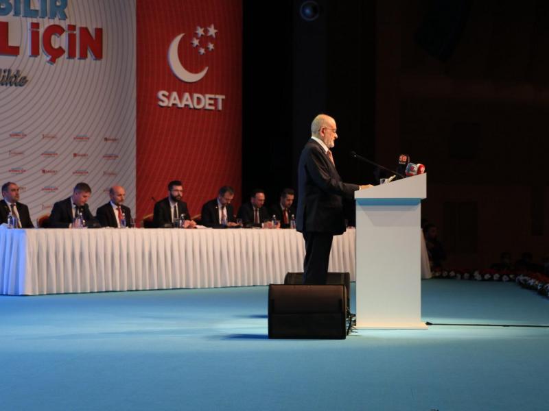 saadet parti sinde istanbul il kongresi heyecani independent turkce