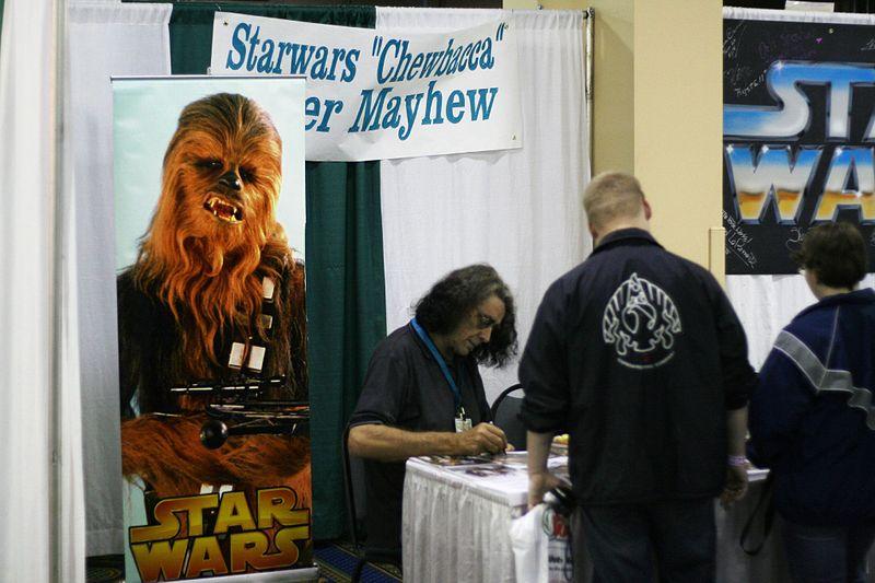 Peter Mayhew - Star Wars- Chawbecca- Wikimedia.jpg