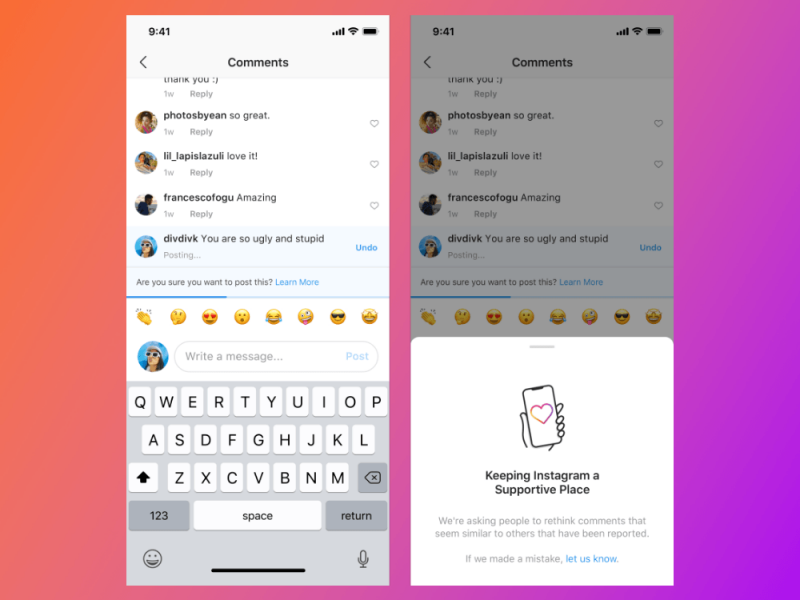 Instagram Dan Siber Zorbaliga Karsi Adim Rahatsiz Edici Yorumlar Once Uyari Alacak Devam Edilirse Engellenecek Independent Turkce