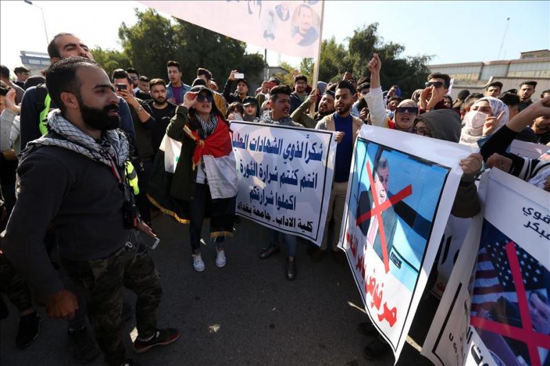 Irak'ta 1 Ekim'den itibaren protesto gösterileri sürüyor