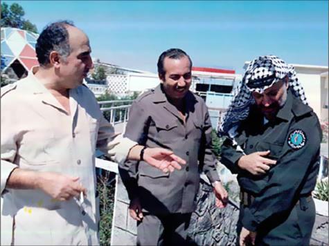 El Fetih örgütünün troykası, Üçlü yöneticisi- Arafat, Ebu Cihad ve Ebu İyyad.jpg