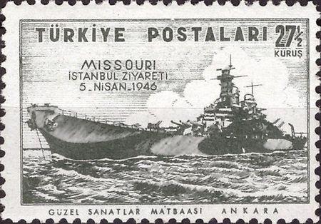 Missouri Zırhlısı için basılan pul.jpg
