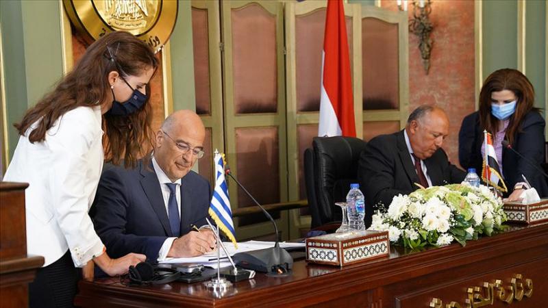 Mısır-Yunanistan anlaşması Akdeniz AA.jpg