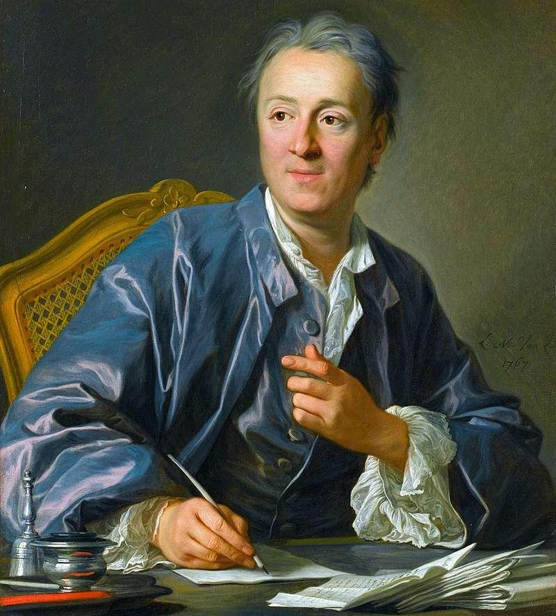 radikal aydınlanmanın öndegelen düşünürlerinden Diderot.jpg