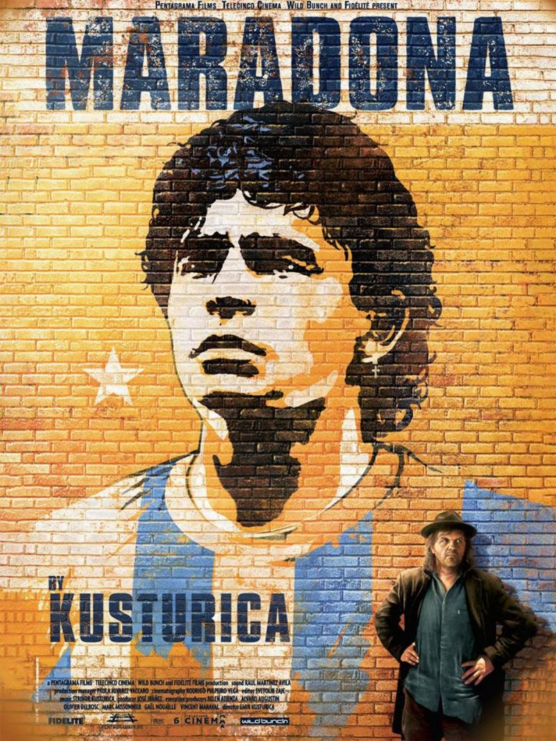 12 Kusturica’nın 2007’de Arjantin’e gelerek çektiği Maradona belgeselinin afişi..jpg