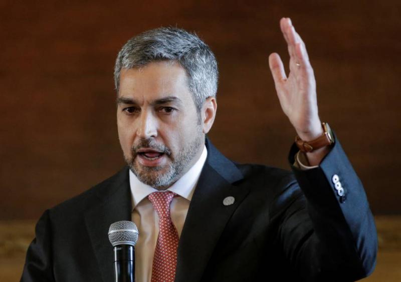 Paraguay Cumhurbaşkanı Mario Abdo Benítez Reuters.jpg