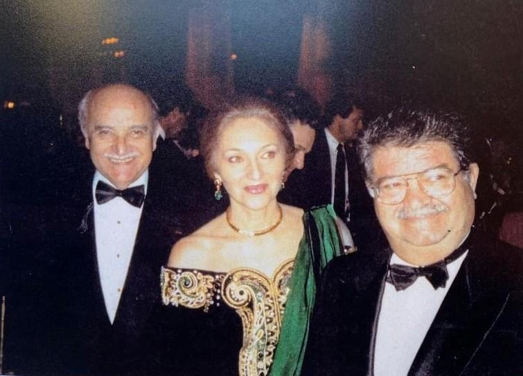 Cumhurbaşkanı Turgut Özal, Jak Kamhi ile birlikte.jpg